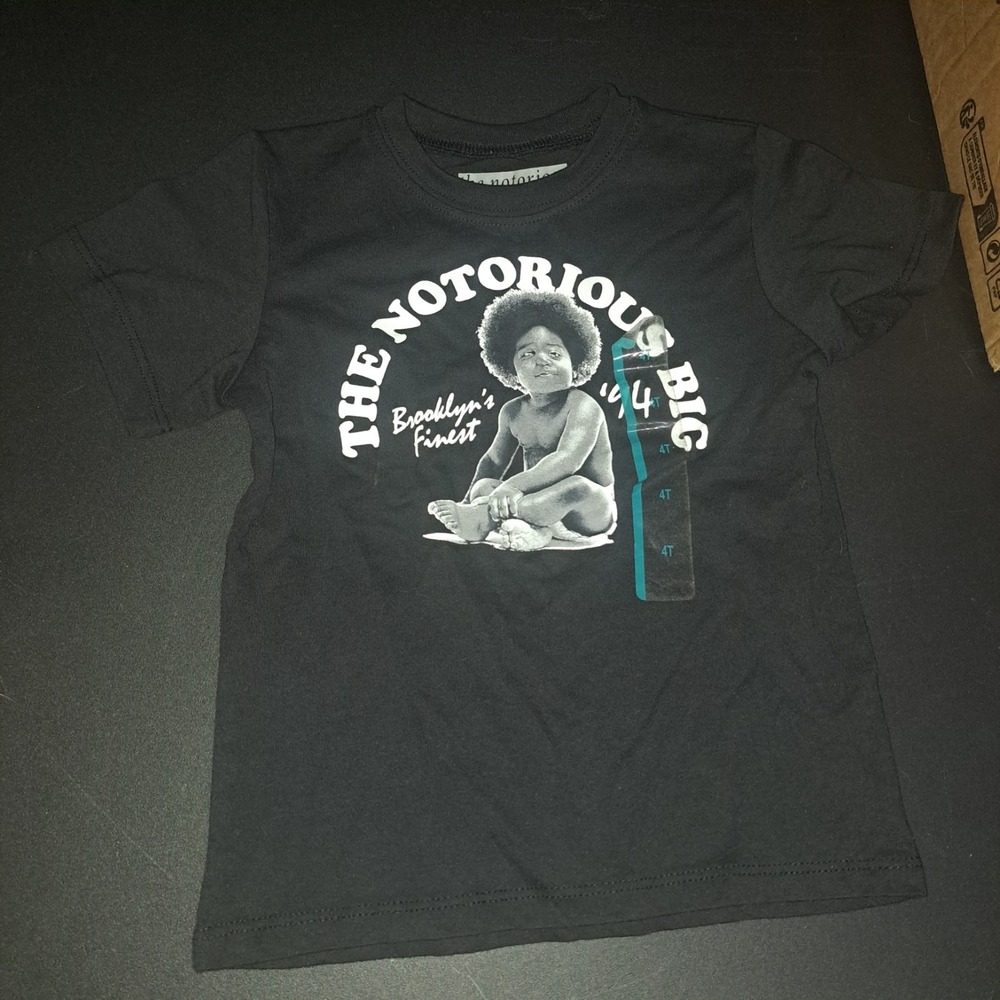 Biggie Smalls Kids Toddler T-Shirt: Baby